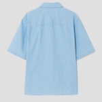 Maison Kitsune Men Relaxed Short Sleeve Shirt - Indigo