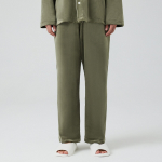 JAJU Mink Fleece Pajama Set – Khaki