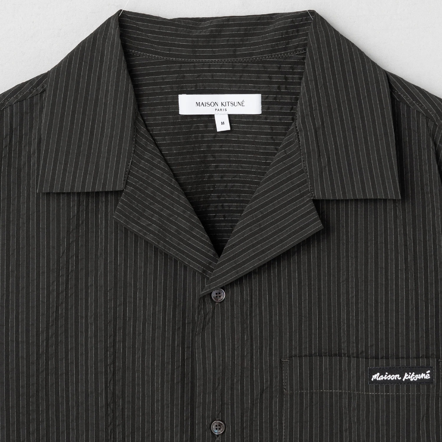 Maison Kitsune Men Resort Shirt - Ranger Green