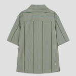 Maison Kitsune Men Resort Shirt - Vert-De-Gris