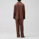 JAJU Mink Fleece Pajama Set – Brown