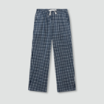 JAJU Mink Fleece Pajama Pants – Light Navy