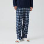 JAJU Mink Fleece Pajama Pants – Light Navy