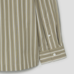 Maison Kitsune Men Hooded Shirt - Cardamone/White