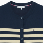 TOMMY HILFIGER [Official Headquarters] Cotton Jersey Stitch Cardigan