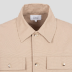 Maison Kitsune Men Workwear Overshirt - Cork