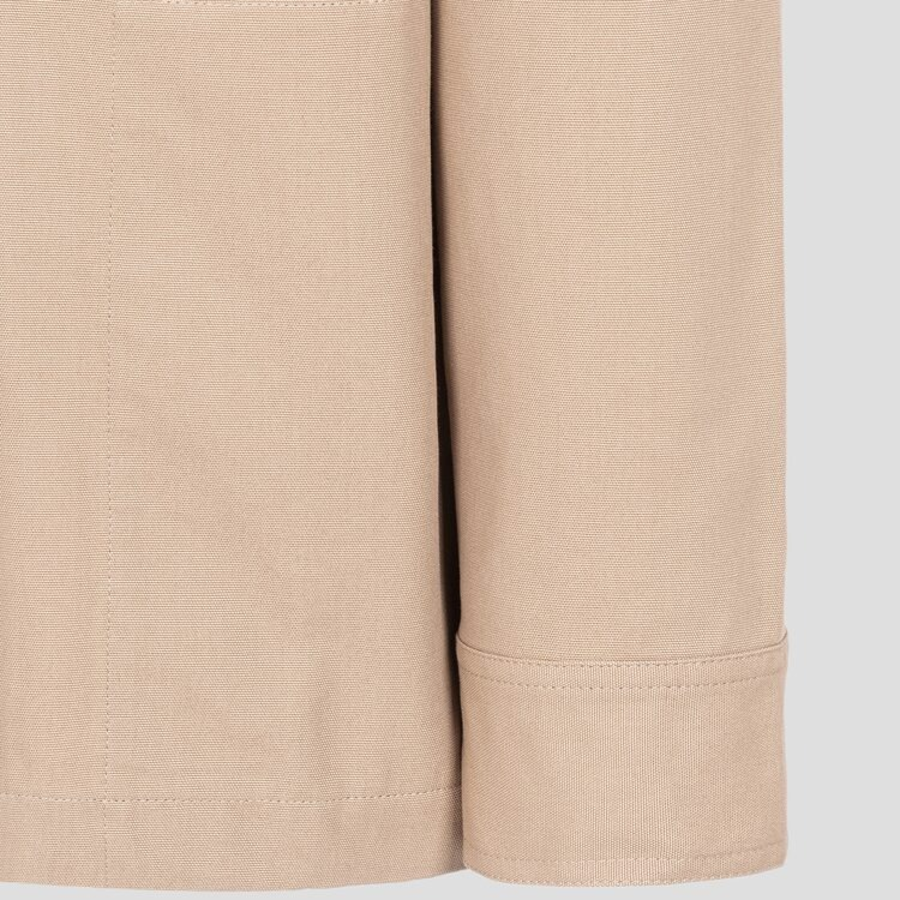 Maison Kitsune Men Workwear Overshirt - Cork