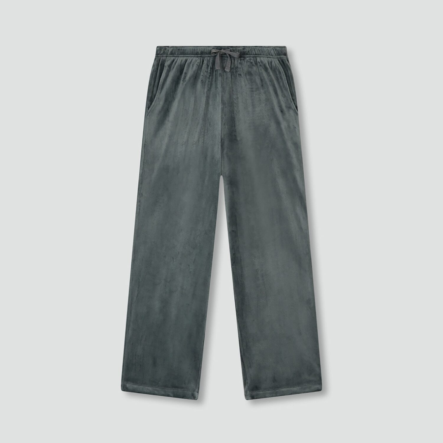 JAJU Mink Fleece Pajama Pants – Charcoal