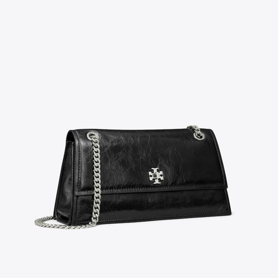 TORY BURCH Kira Turnlock Shoulder Bag – Black
