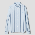 Maison Kitsune Men Relaxed Shirt - Cirrus Blue