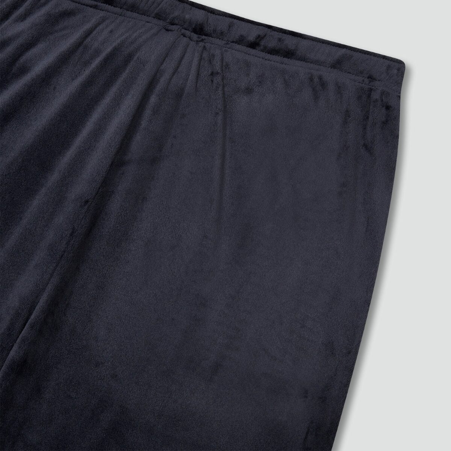 JAJU Mink Fleece Pajama Pants – Navy