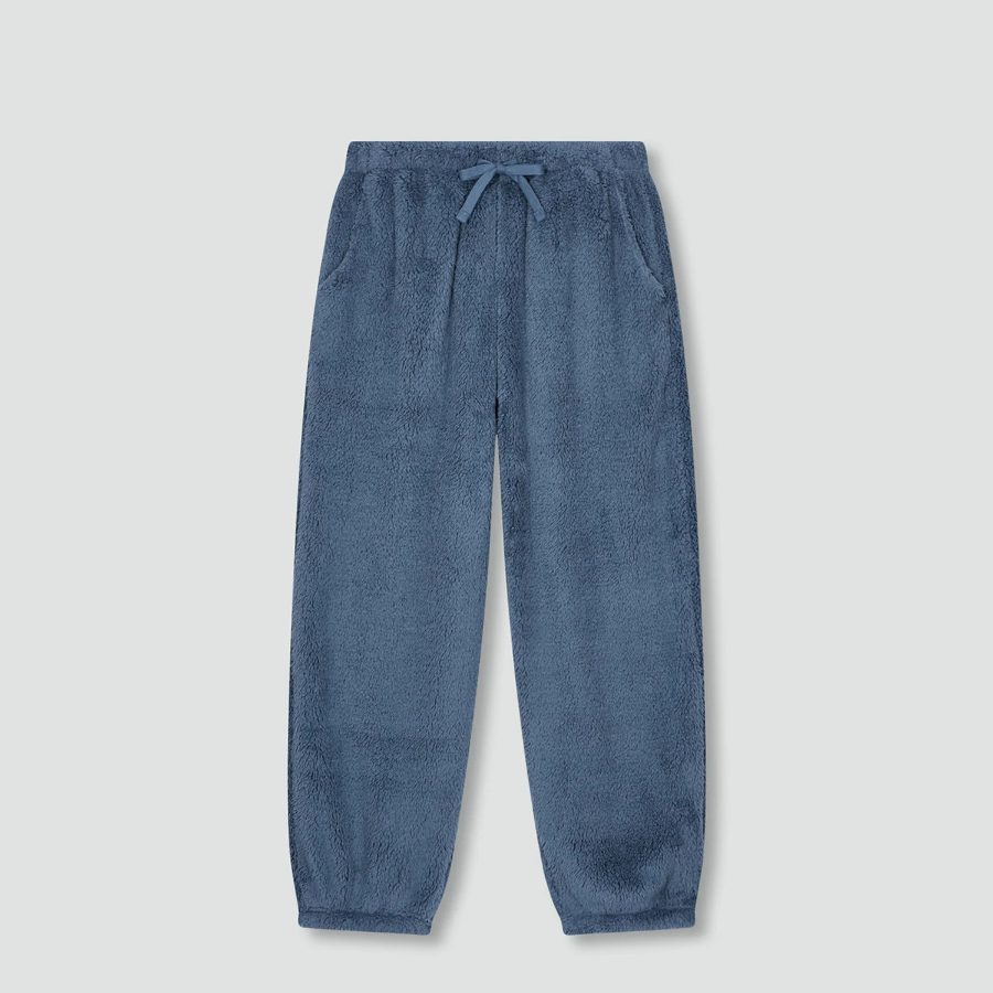 JAJU Microfiber Jogger Pajama Pants – Blue