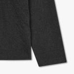 JAJU Double Cotton Loose Fit Pajama Long Sleeve – Charcoal —