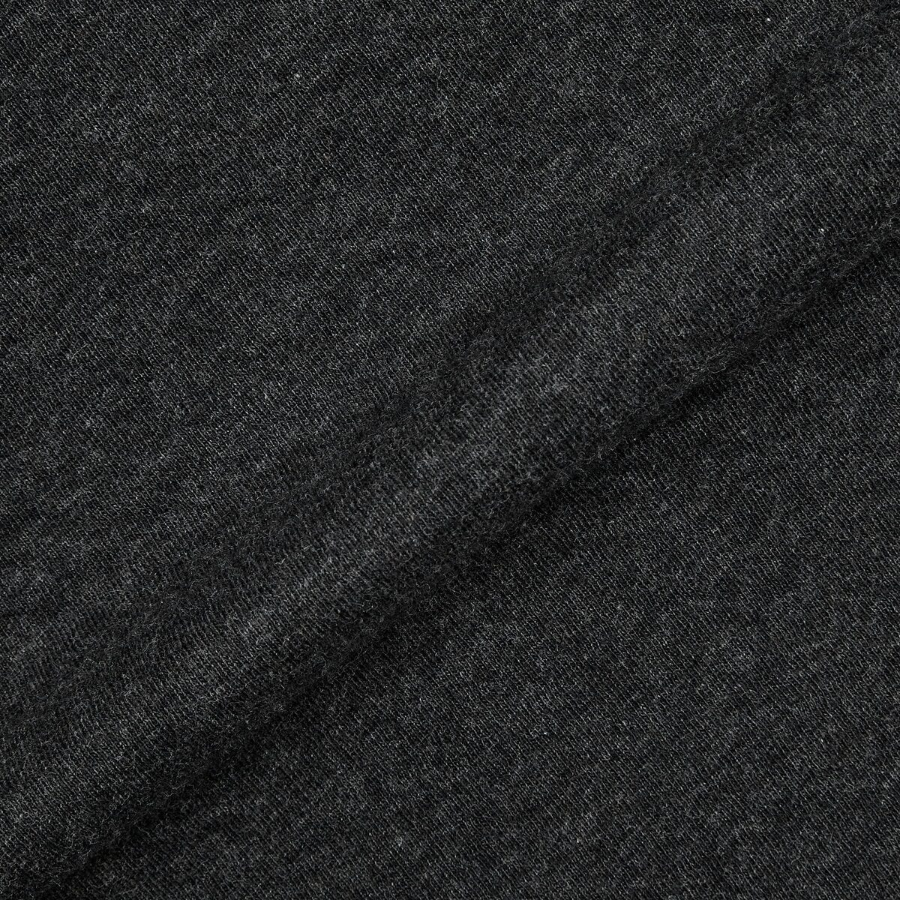 JAJU Double Cotton Loose Fit Pajama Long Sleeve – Charcoal —