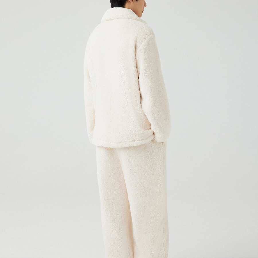 JAJU Microfiber Jogger Pajama Pants – Ivory