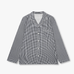 JAJU Peach Skin Pajama Set – Dark Navy