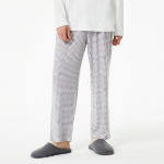 JAJU Peach Skin Pajama Pants – Light Grey