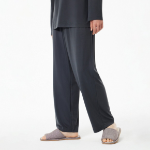 JAJU Peach Skin Pajama Pants – Charcoal