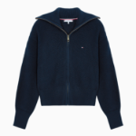TOMMY HILFIGER [Official Headquarters] Cotton Full-Zip Cardigan