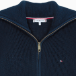 TOMMY HILFIGER [Official Headquarters] Cotton Full-Zip Cardigan