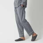 JAJU Cotton Stretch Pajama Set – Dark Navy