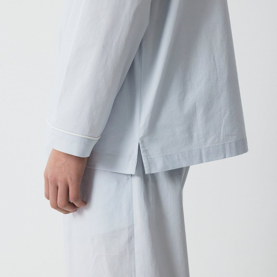 JAJU Cotton Stretch Pajama Set – Sky Blue