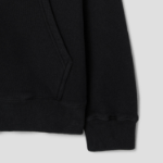 Maison Kitsune Men Tonal Fox Head Patch Comfort Zipped Hoodie - Black