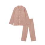 JAJU Cotton Stretch Pajama Set –  Orange