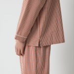 JAJU Cotton Stretch Pajama Set –  Orange