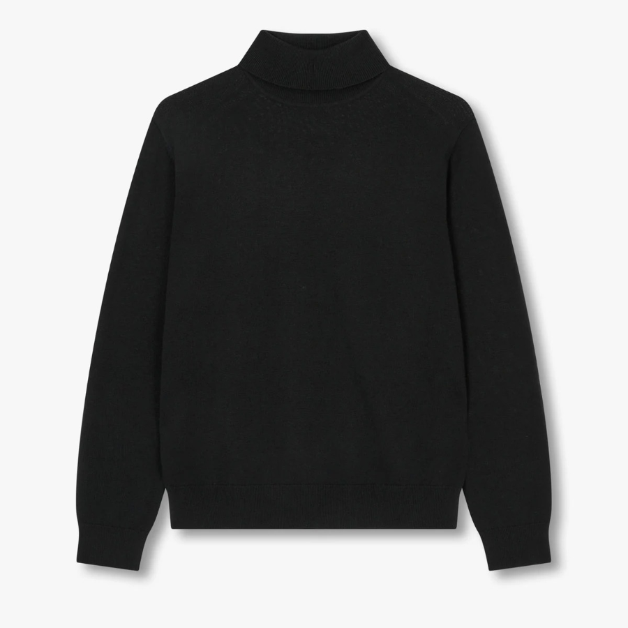 JAJU Turtleneck Knit – Black