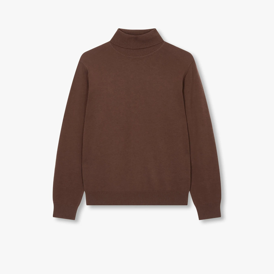 JAJU Turtleneck Knit – Brown