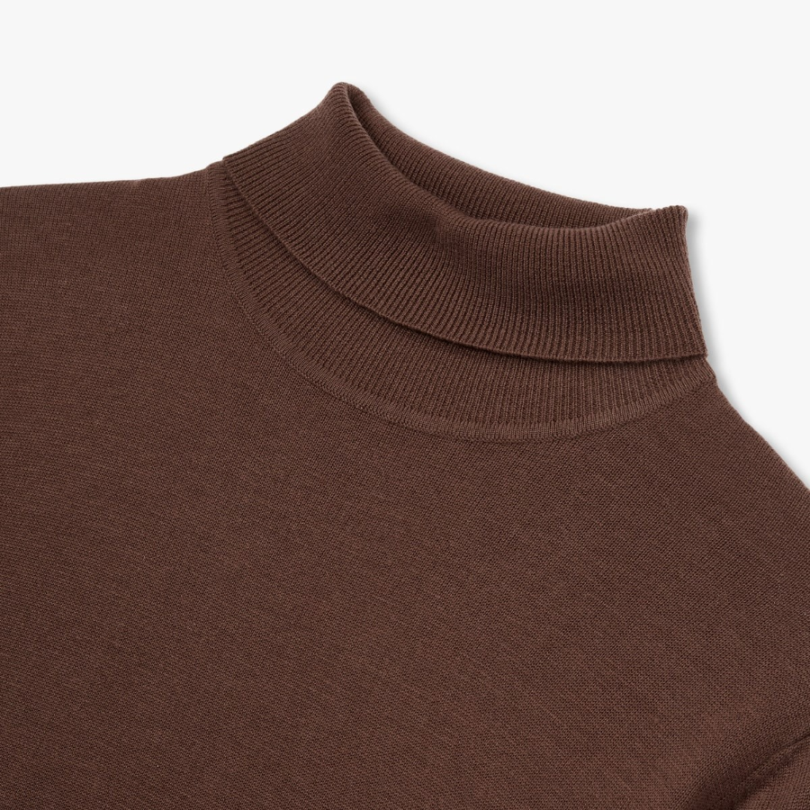 JAJU Turtleneck Knit – Brown
