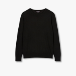 JAJU Round Neck Knit – Black
