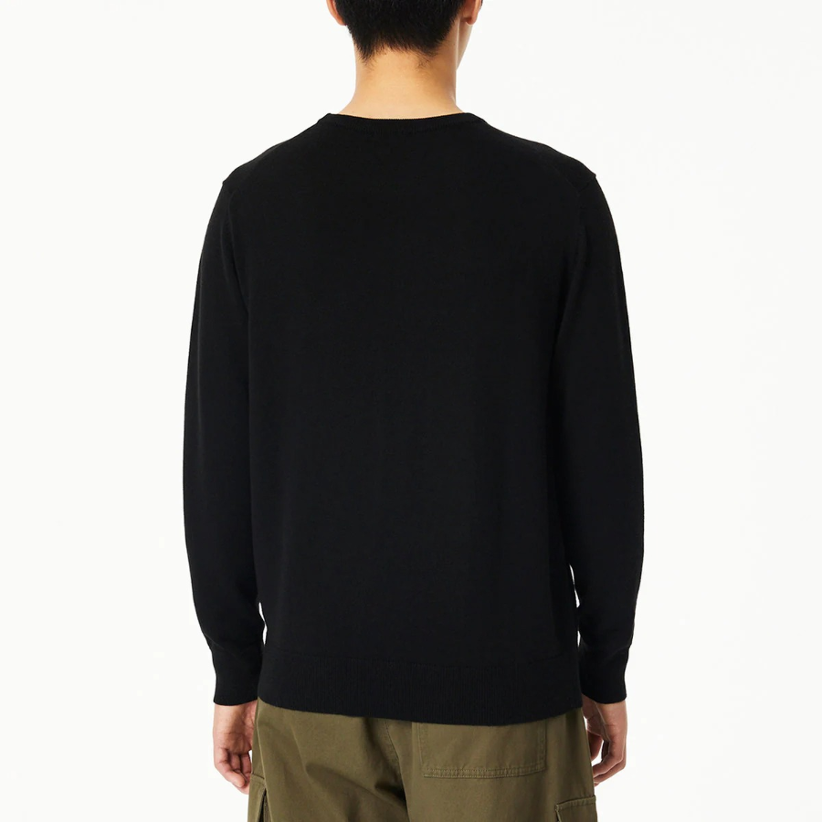 JAJU Round Neck Knit – Black