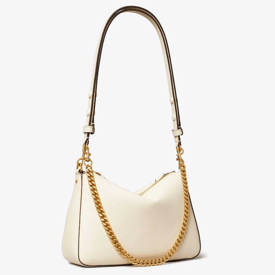 TORY BURCH Perry Small Shoulder Bag – Ivory
