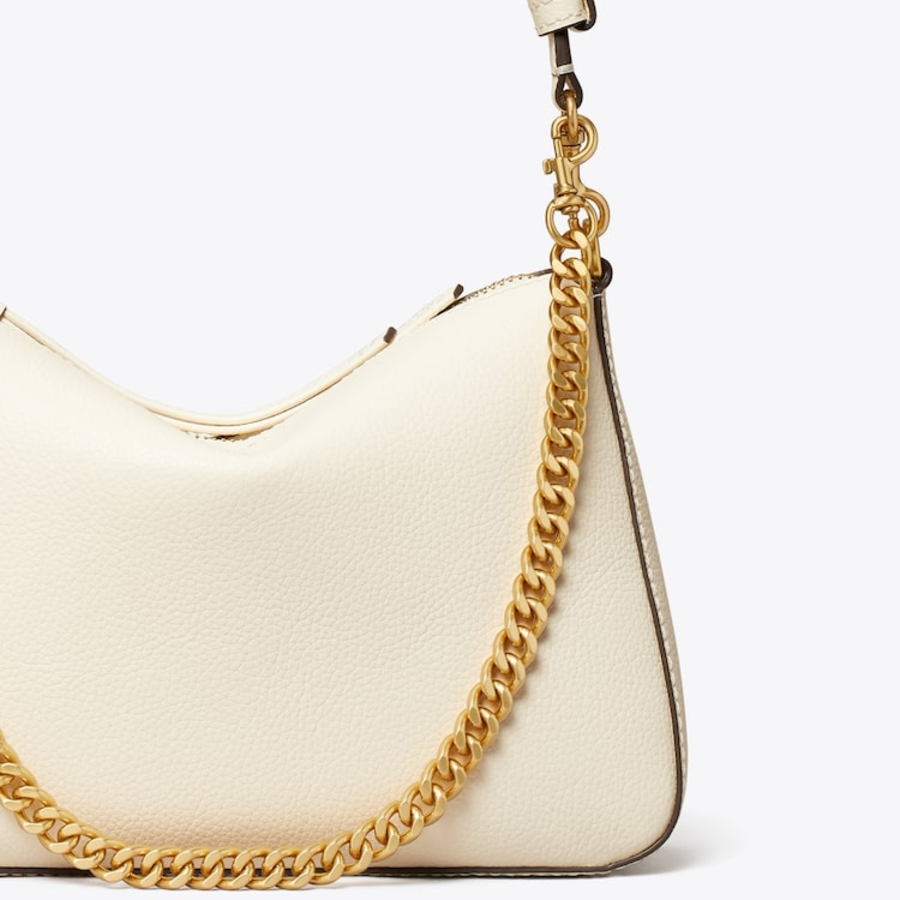 TORY BURCH Perry Small Shoulder Bag – Ivory