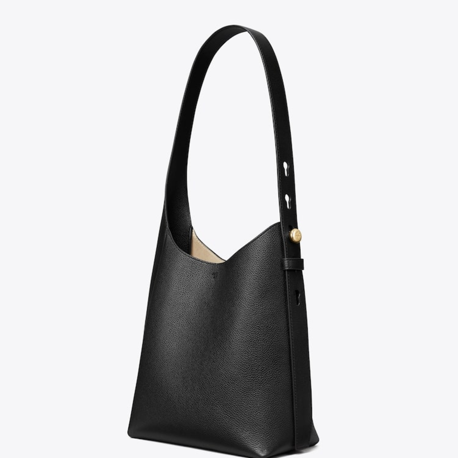 TORY BURCH Romy Small Hobo Bag – Black