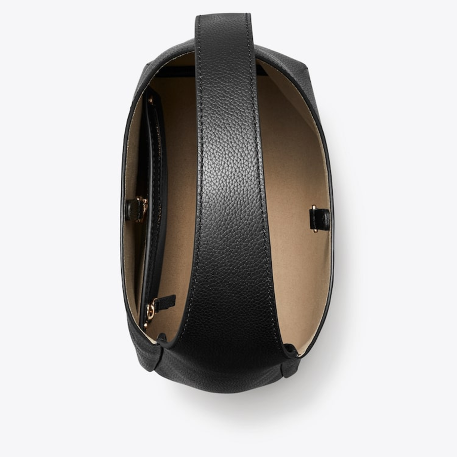 TORY BURCH Romy Small Hobo Bag – Black