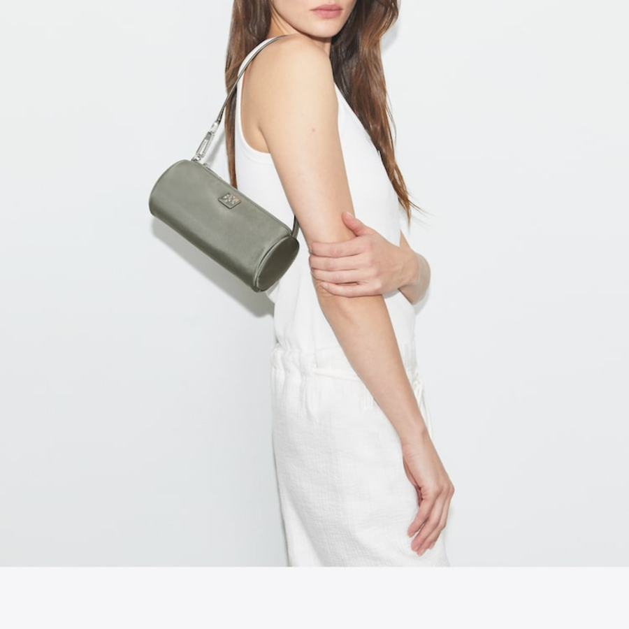 TORY BURCH Virginia Cylinder Bag – Shale Rock