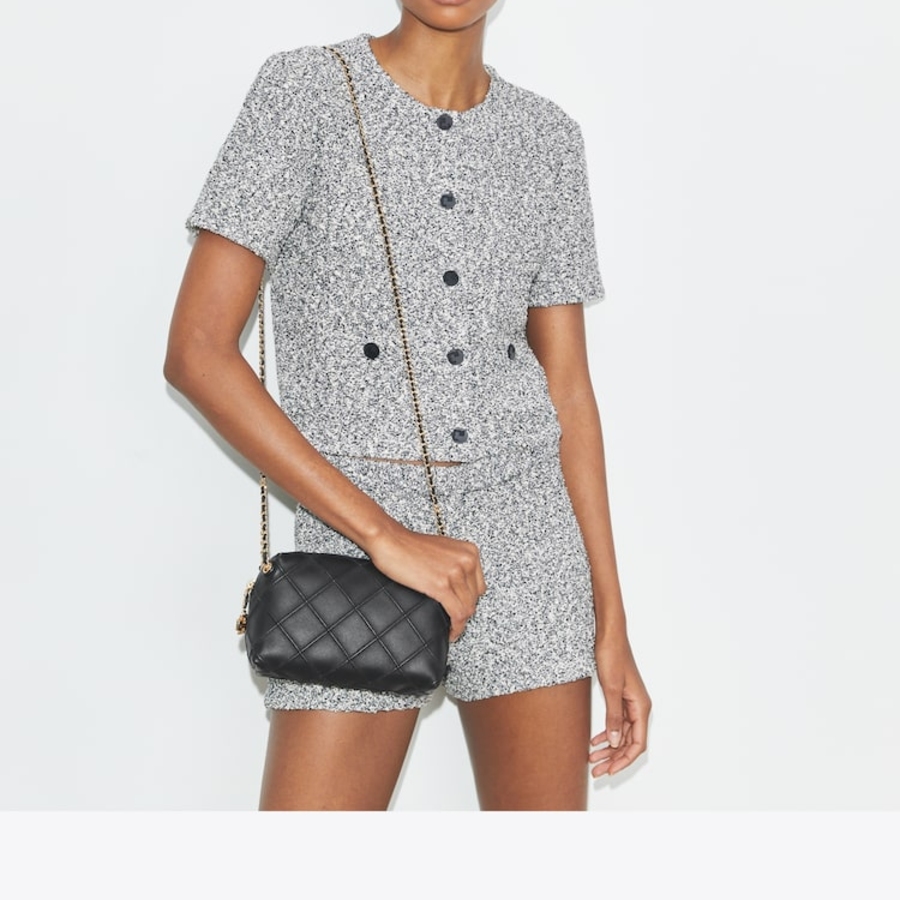 TORY BURCH Fleming Soft Crossbody Bag – Black