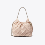 TORY BURCH Fleming Mini Hobo Bag – Cream