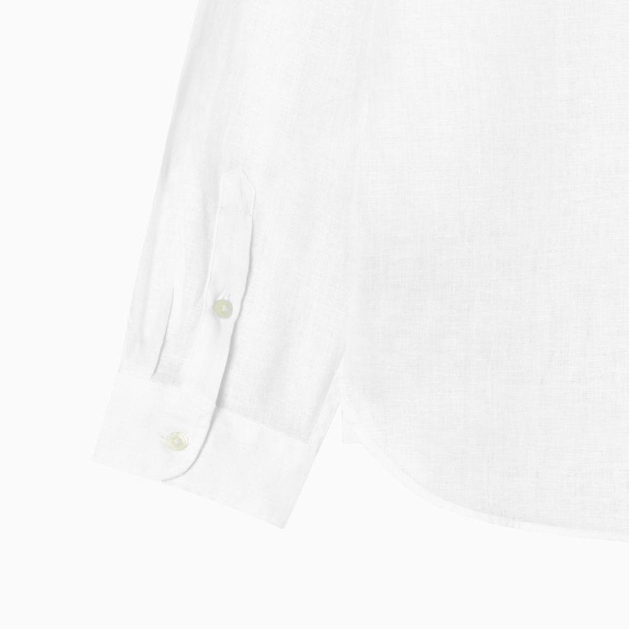 TOMMY HILFIGER [Official Headquarters] [Asian regular fit] Premium Linen Shirt (T12F1WSH150MT2YBR)