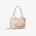 TORY BURCH Fleming Mini Hobo Bag – Cream
