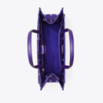 TORY BURCH Ella Printed Small Tote – Blue