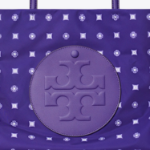 TORY BURCH Ella Printed Small Tote – Blue