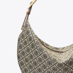 TORY BURCH T Monogram Balloon Bag – Beige