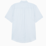 TOMMY HILFIGER [Official Headquarters] [Regular fit] Linen Blended Stripe Short Sleeve Shirt (T12F3WSH130MT10A5)