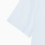 TOMMY HILFIGER [Official Headquarters] [Regular fit] Linen Blended Stripe Short Sleeve Shirt (T12F3WSH130MT10A5)