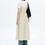 8 seconds 50s Cotton Layered Long Dress — Ivory