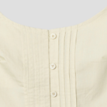 8 seconds 50s Cotton Layered Long Dress — Ivory